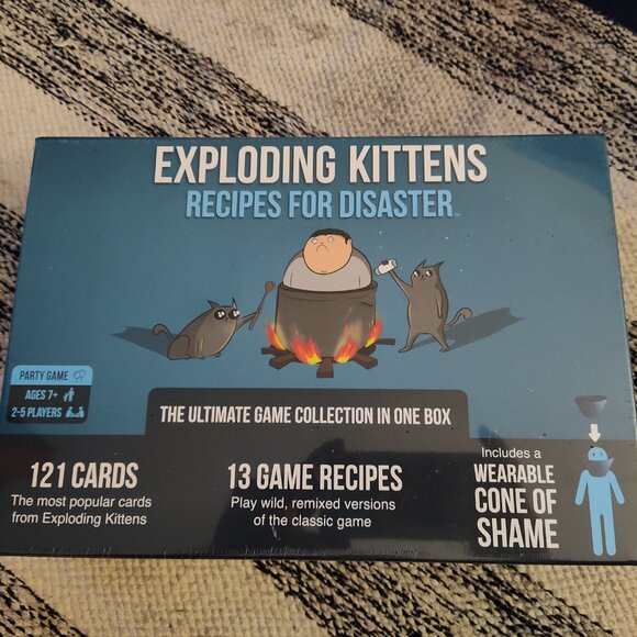 NEW Exploding Kittens Recipes for Disaster - Deluxe Game Set - Family Game - Picture 3 of 5
